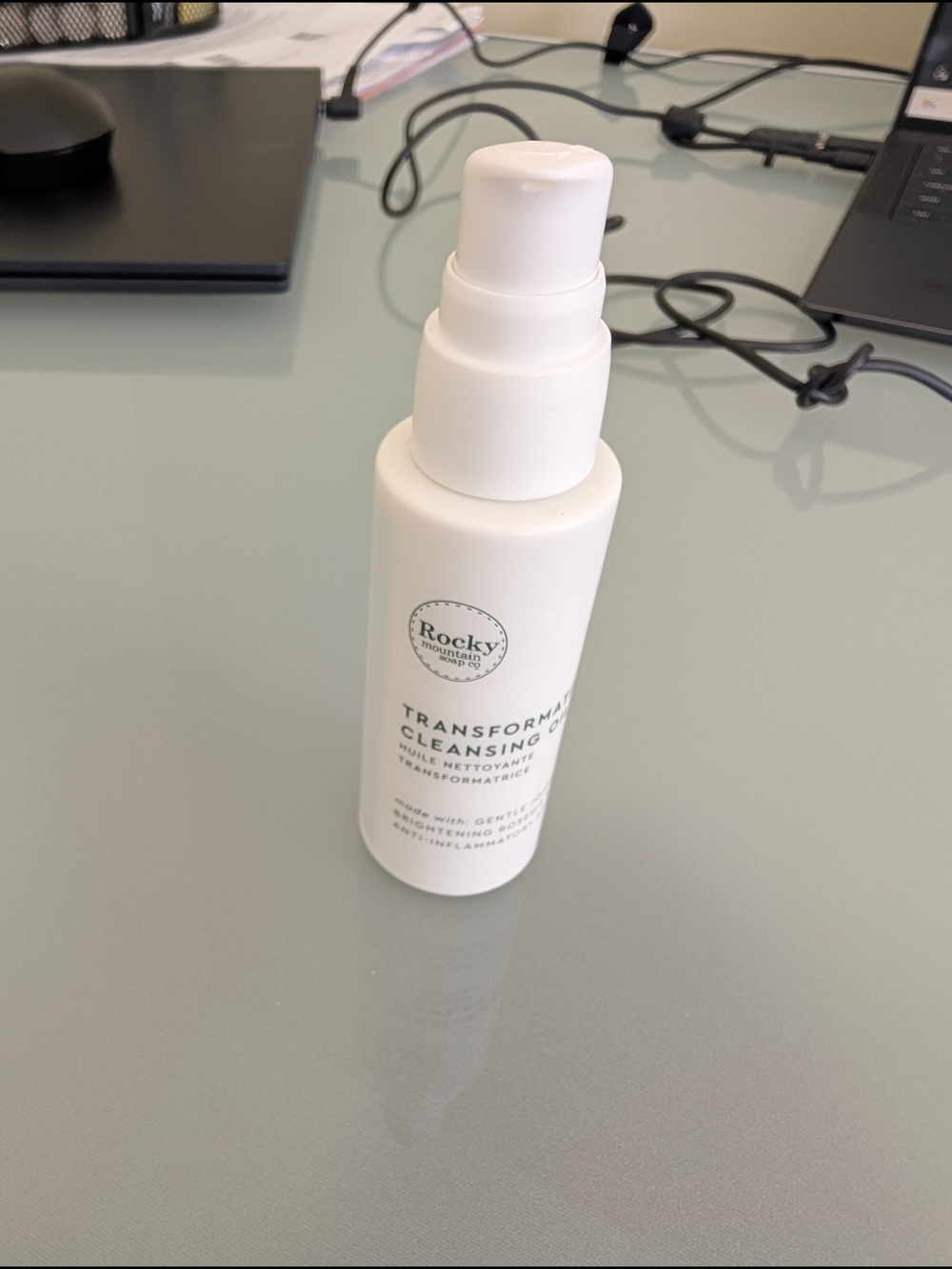 Rocky Mountain Soap Co. Transformative Cleansing Oil - White